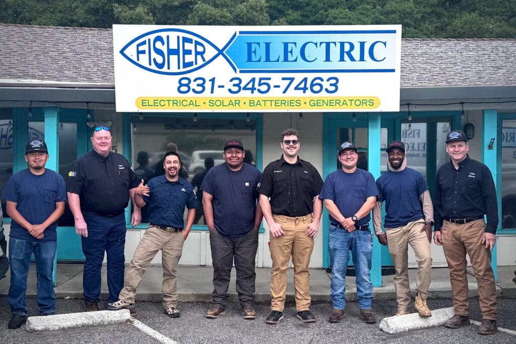 About Us Our Expert Electrician Team Fisher Electric Scotts Valley California