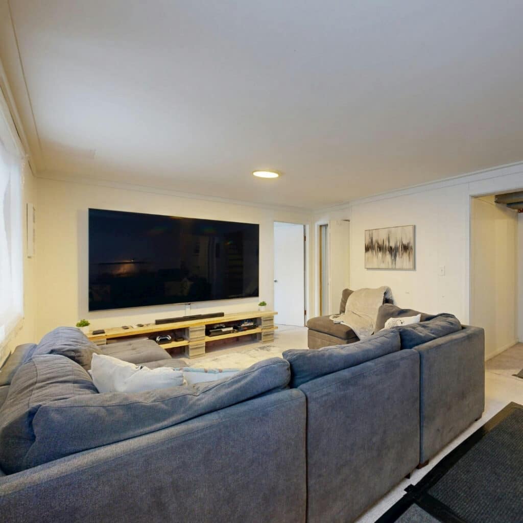 Living Room AV System Installation Fisher Electric Scotts Valley California